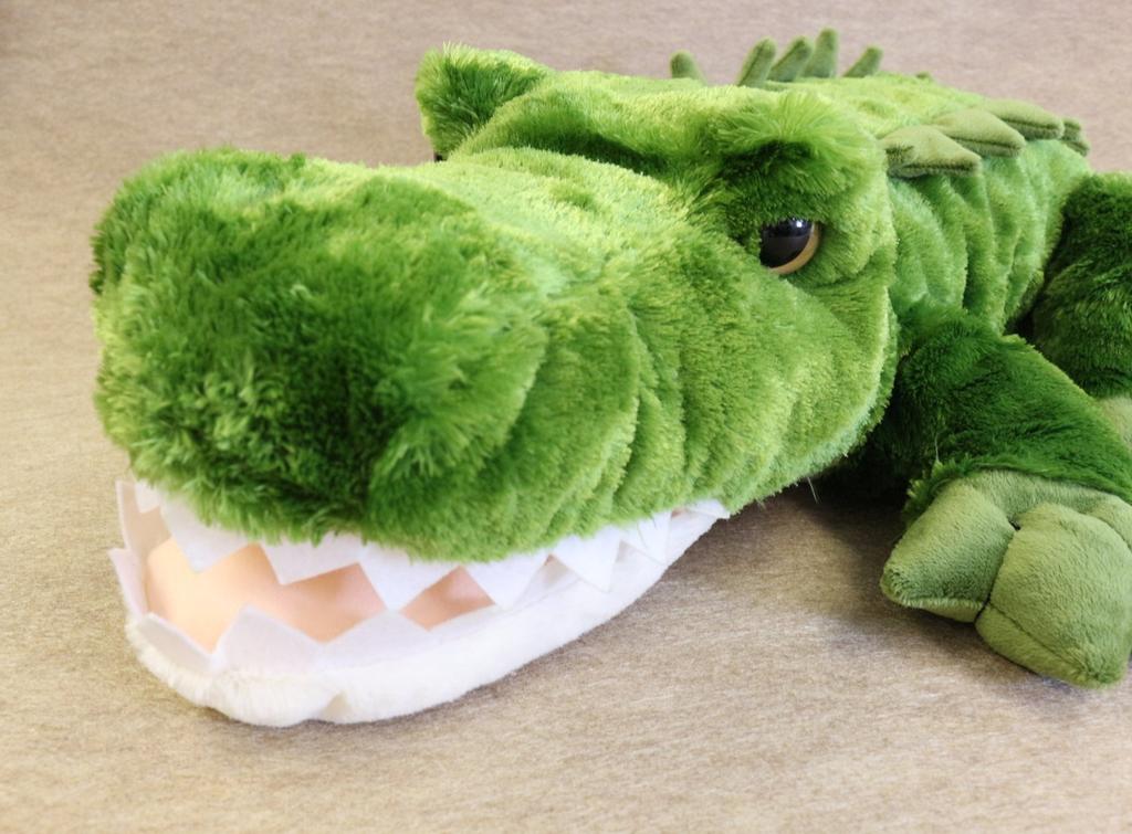 Fluffy Crocodile LL Green