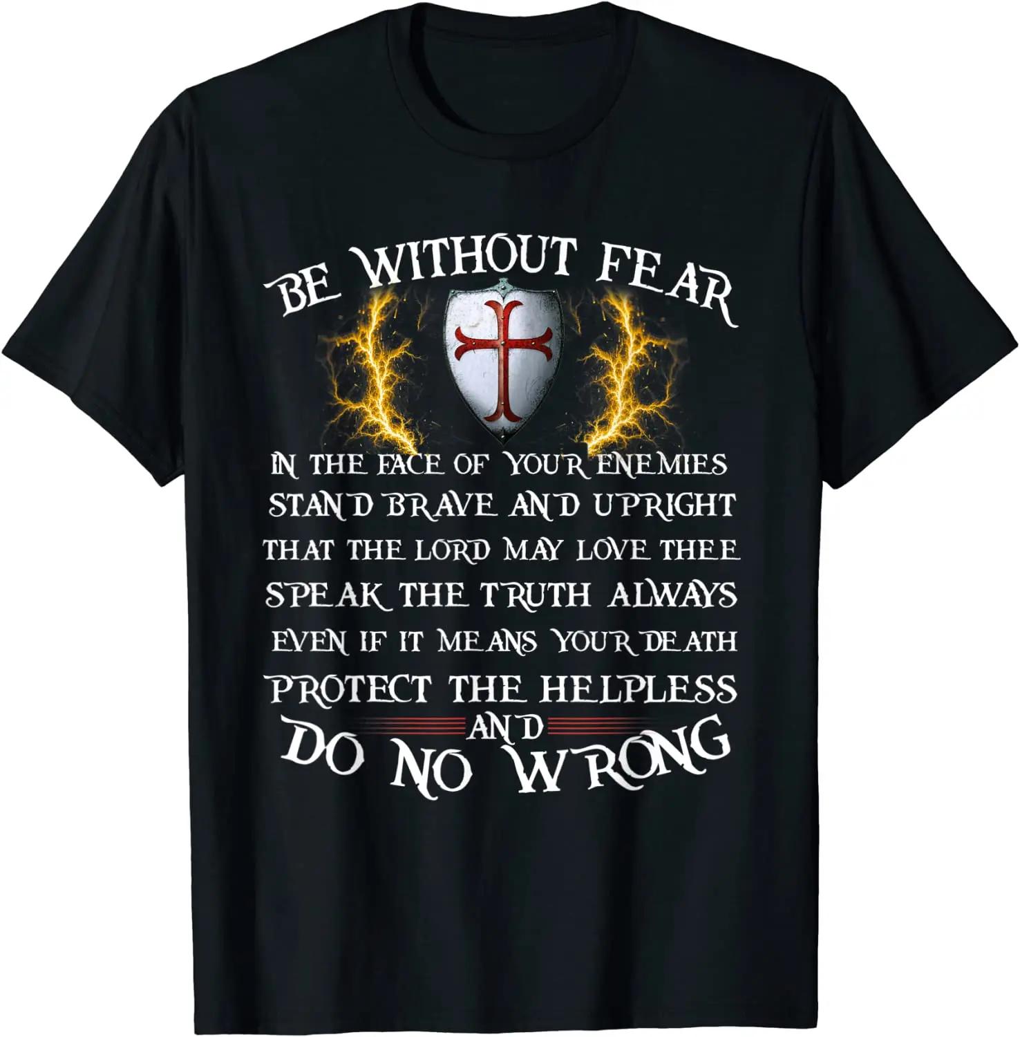 

Crusader Code Holy Cross Knights Templar T Shirt New 100% Cotton Short Sleeve O-Neck T-shirt Casual Mens Top - Men s Summer C... S разноцветный