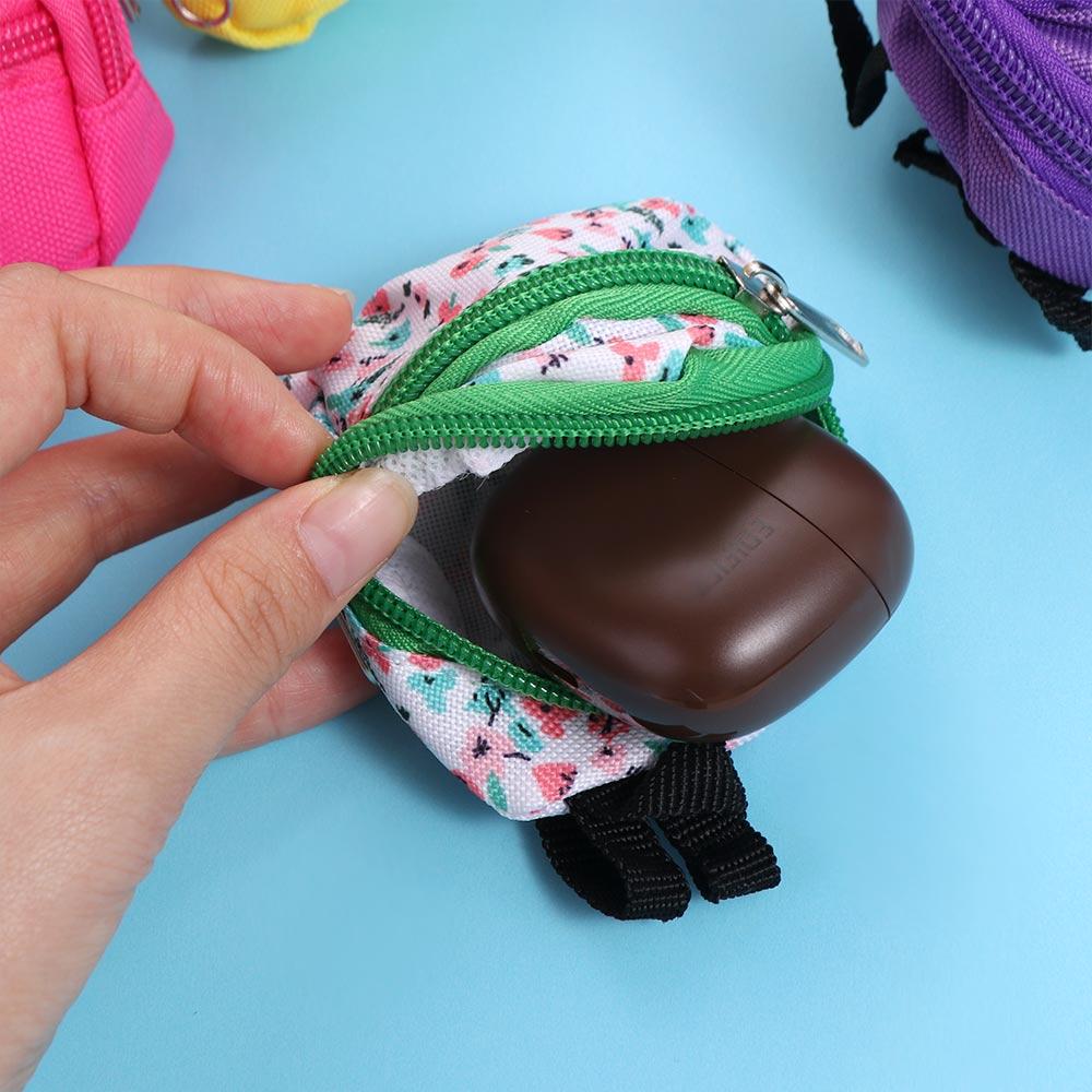 Zipper Kids Gifts 1/6 BJD Rucksack BJD Doll Schoolbag Doll Bag Doll Backpack Miniature Doll Bag