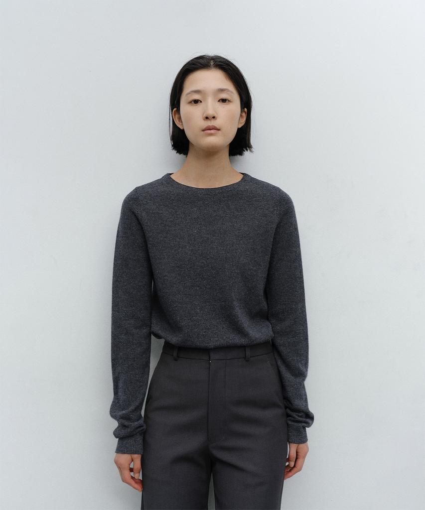 ANOTHER OFFICE WOMEN W. Libre Wool Basqueshirt (Charcoal)