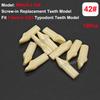 Fit Frasaco AG3 Typodont Dental Teeth Model Full teeth 32Pcs Screw-in Practice Filling Soft Gum Gingivae Teeth Training Teach