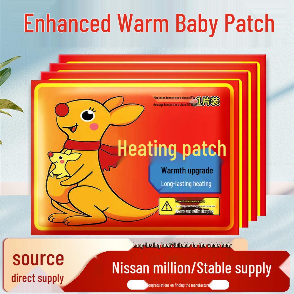 Kangaroo Baby & Damen Beifuß Heizpflaster zum Kälteschutz - Hand-, Fuß- und Körperwärmer.