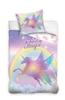 Cotton Bedding 160x200 Magical Unicorn Rainbow