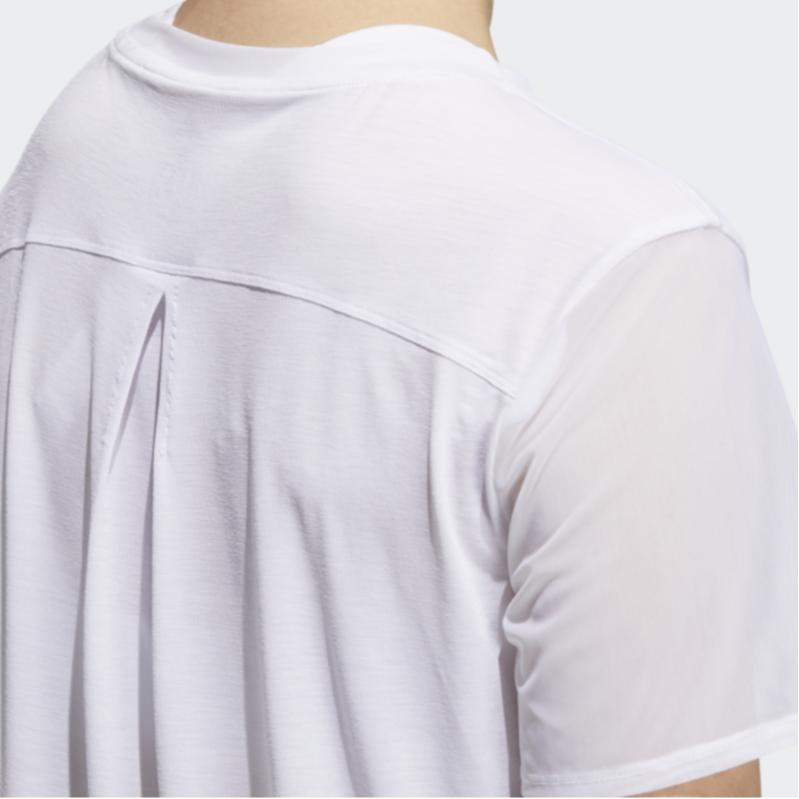 Adidas Dance Tee Yoga Sports Fitness Quick-Dry Short Sleeve T-Shirt Women Tops White GP6789