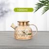 Drinkware Transparent Kettle Teapot Glass Water Jug With Lid Beverage Dispenser Juice Container Heat Resistant Cold Jugs Kitchen