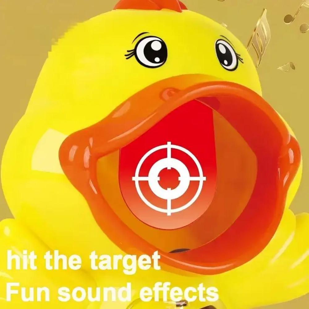 Interactive Parent-Child Airsoft Gun Toy Soft Bullet Shooting Duck Rex Ball Lion Design Elastic Gun Children Educational Game