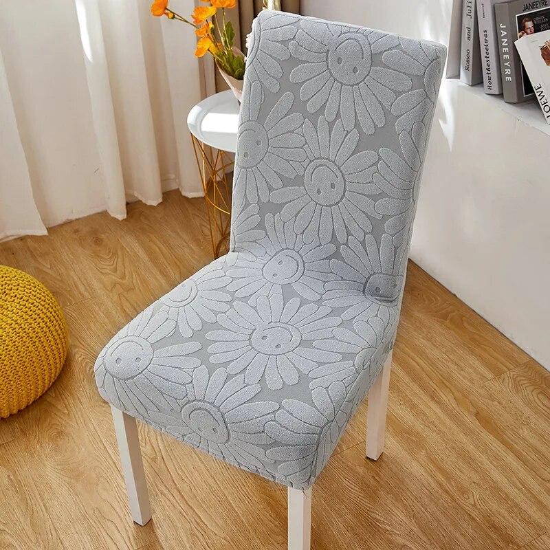 Universal Thickened Jacquard One Chair Cover Four Seasons High Elastic Removable Backrest Protector for Home Kitchen