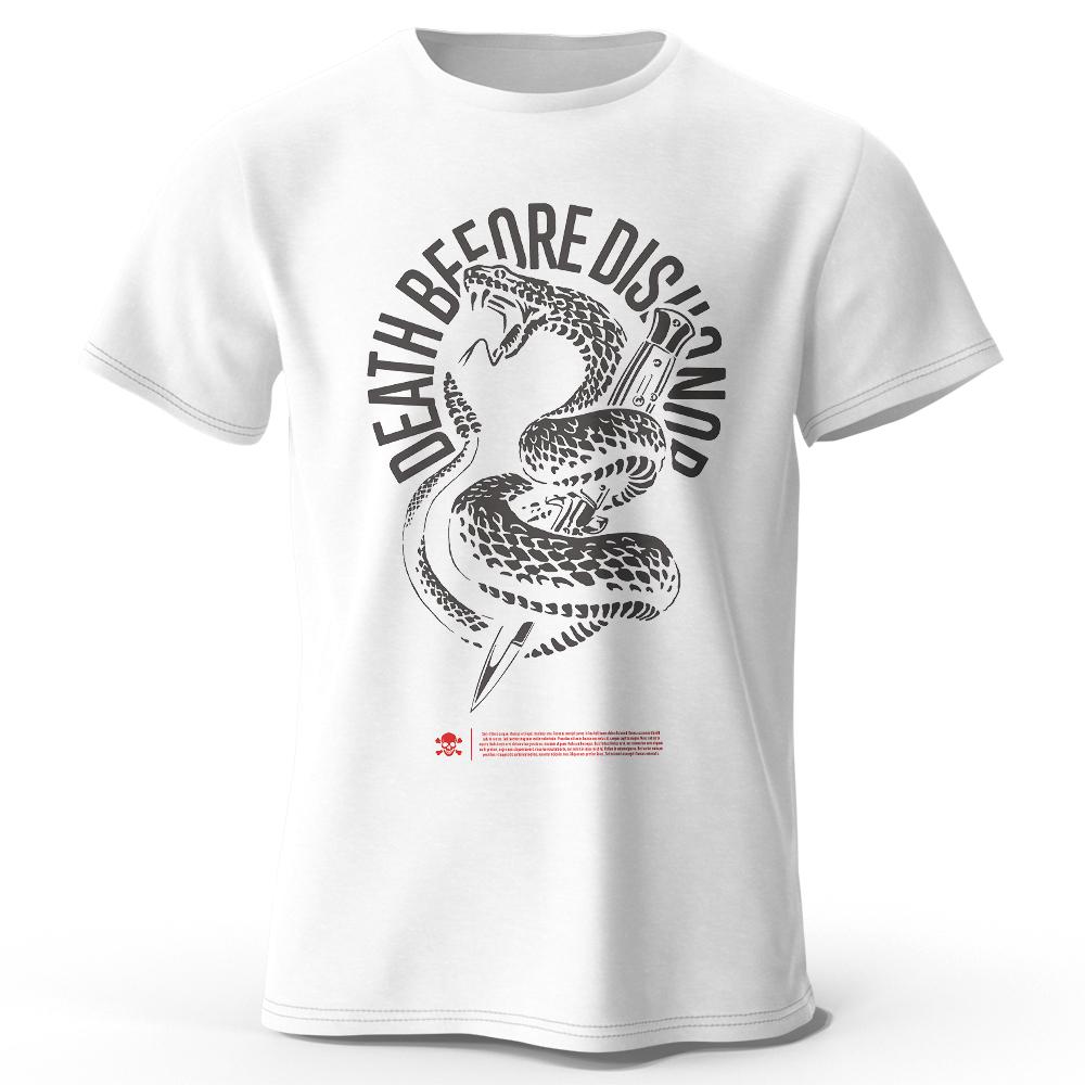 Simple Printed 100% Cotton T-Shirt, Lightweight Round Neck Short Sleeve Tee, Unisex Casual Style for Men & Women