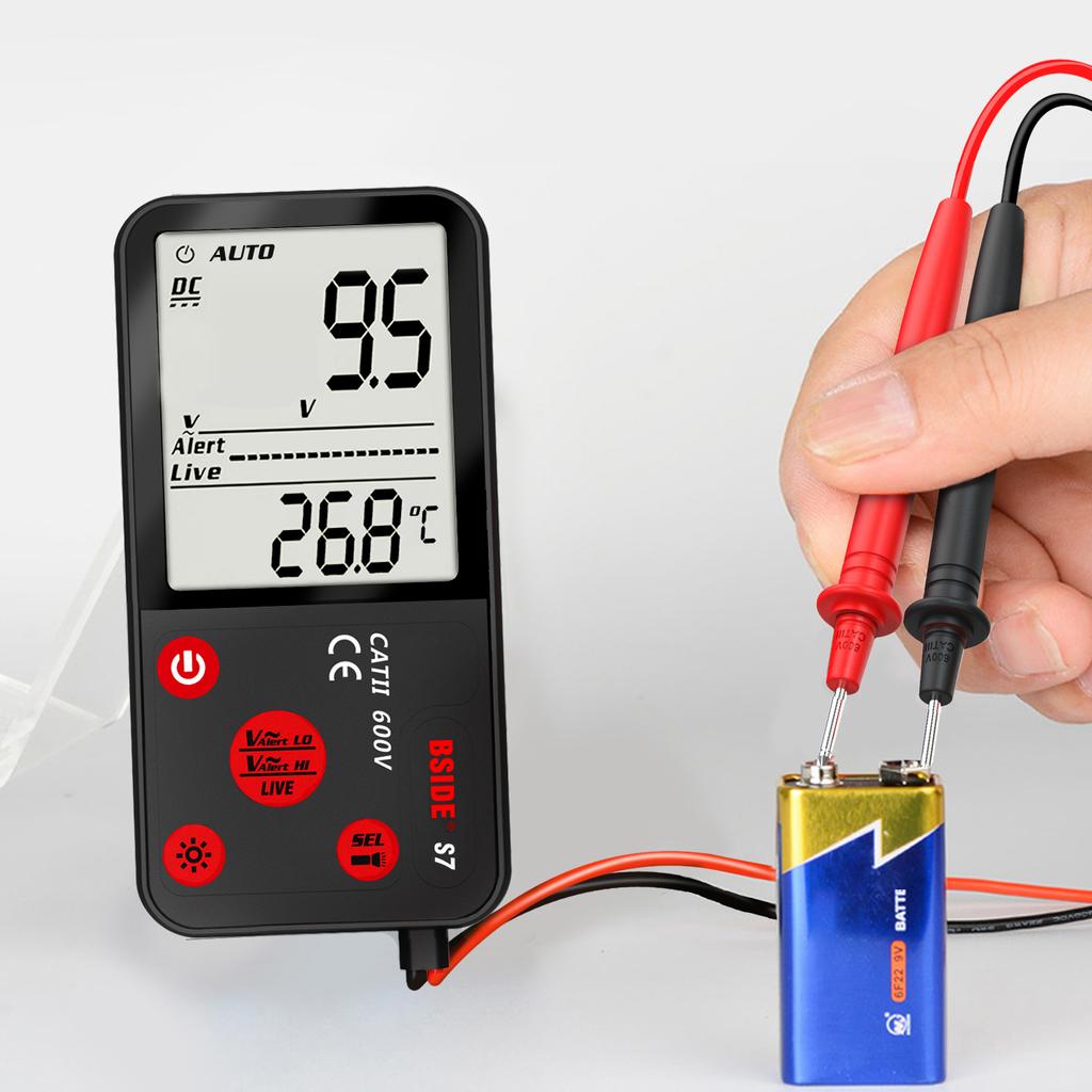 Usb Charging Smart Multimeter Digital Professional Voltage Detector Auto Range Tester Meter Ohm Hz True Rms Ac Dc Dmm