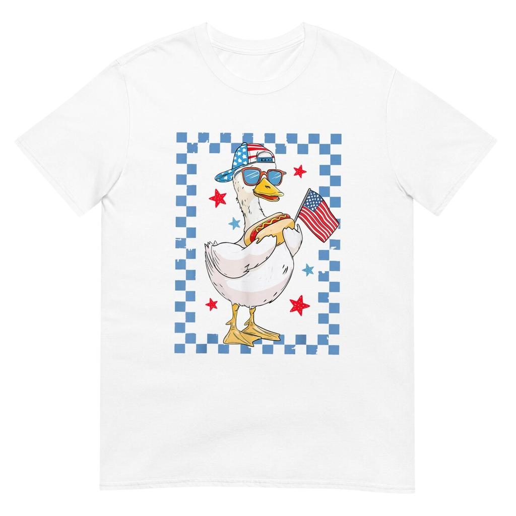 Untitled Goose Games Mír nikdy nebyl možnost T-shirt s krátkým rukávem Letní Vtipná Ležérní Trička Grafické Oblečení