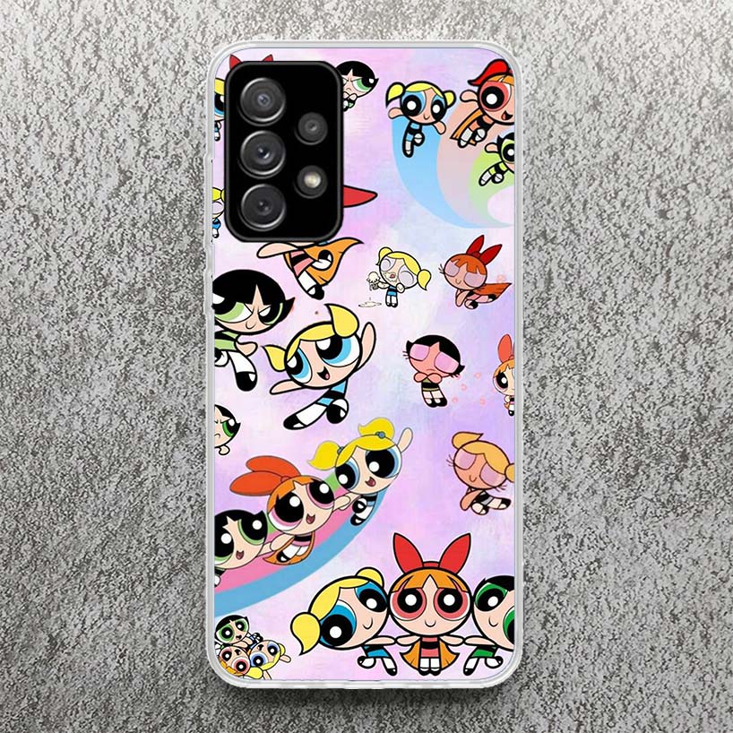 

Cartoon P-Powerpuff-Girls Phone Case for Samsung Galaxy A16 A15 A14 A13 A56 A55 A54 A53 A36 A35 A34 A33 A26 A25 A24 A23 A05S A14 Samsung A52