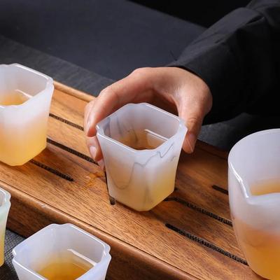 Glass Master Cup, Single Cup, Personal Tea Drink, Tea Cup, Kung Fu Tea Set, Household Men's and Women's Water Cup