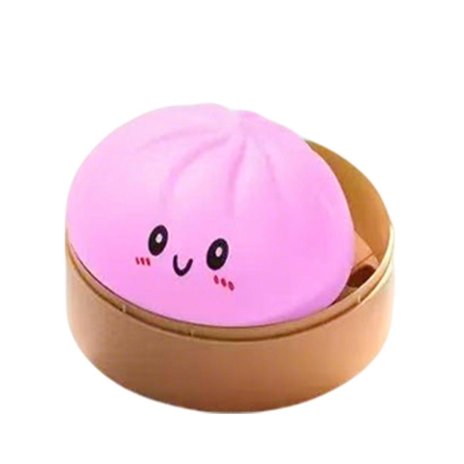 Zacht en Kleurrijk Simulatie Knoedel Knijpspeeltje, een Ontspannend en Stressverlagend Speeltje voor Kinderen en Volwassenen Squishy