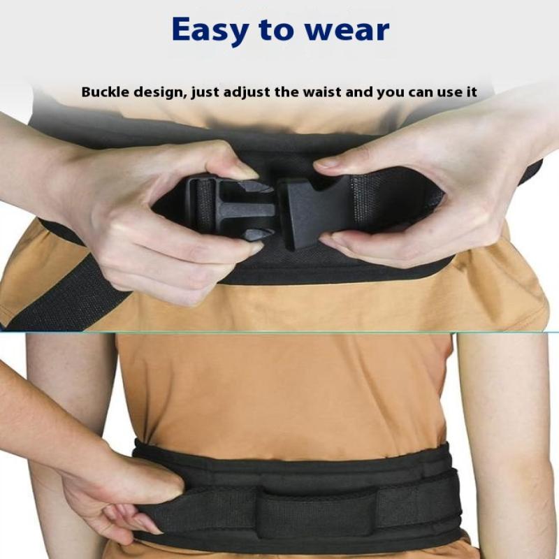 

Пояс для ходьби для літніх людей, Оксфордський пояс для ходьби, Пояс для пересадки зі швидким звільненням, Регульований, Зручний підйомний пояс з ручками, Пояс для ходьби