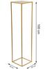 Golden Modern Floor Flower Stand 100 Cm