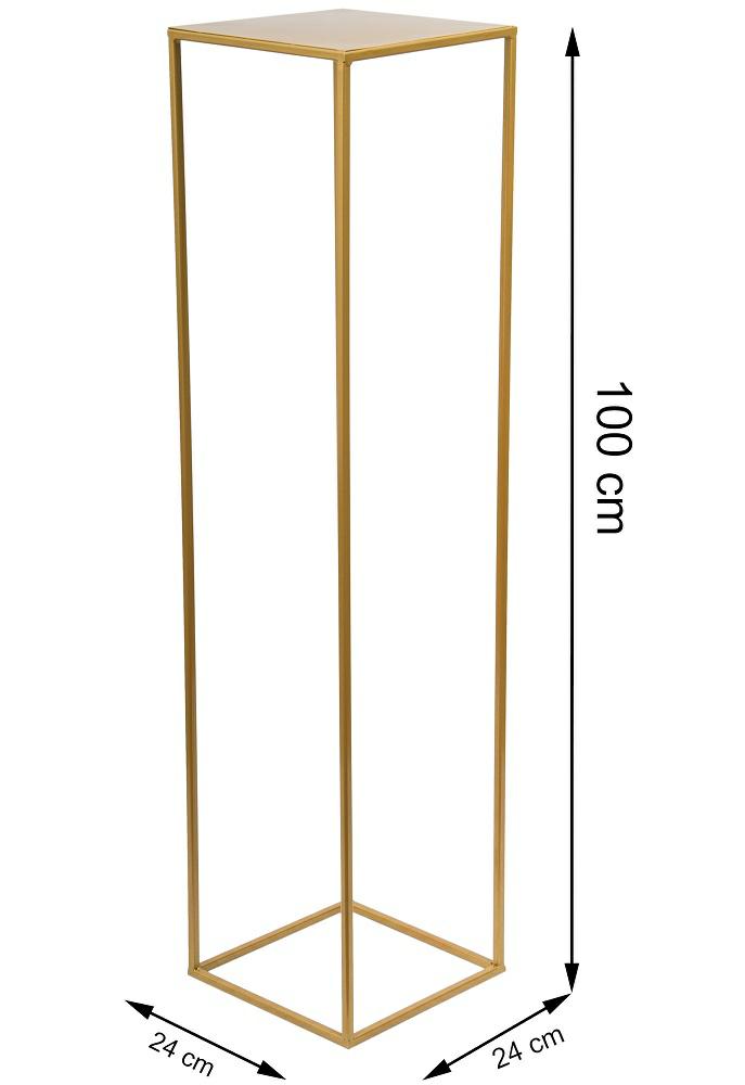Golden Modern Floor Flower Stand 100 Cm