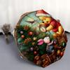 Winnie the Pooh, Christmas Automatic Opening and Closing Umbrella, Compact Travel Umbrella, Lightweight and Portable, Suitable for Beach Com