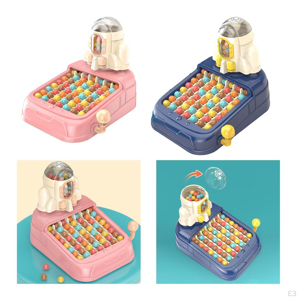 Ball Elimination Game Activity Portable Board for Children Teens Indoor Pink