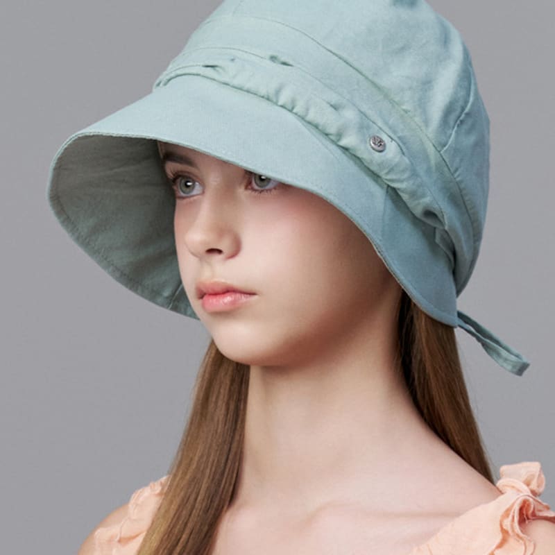 WHITE SANDS Bio Linen Lovely Shirring Hat Toledo (4 Colors)