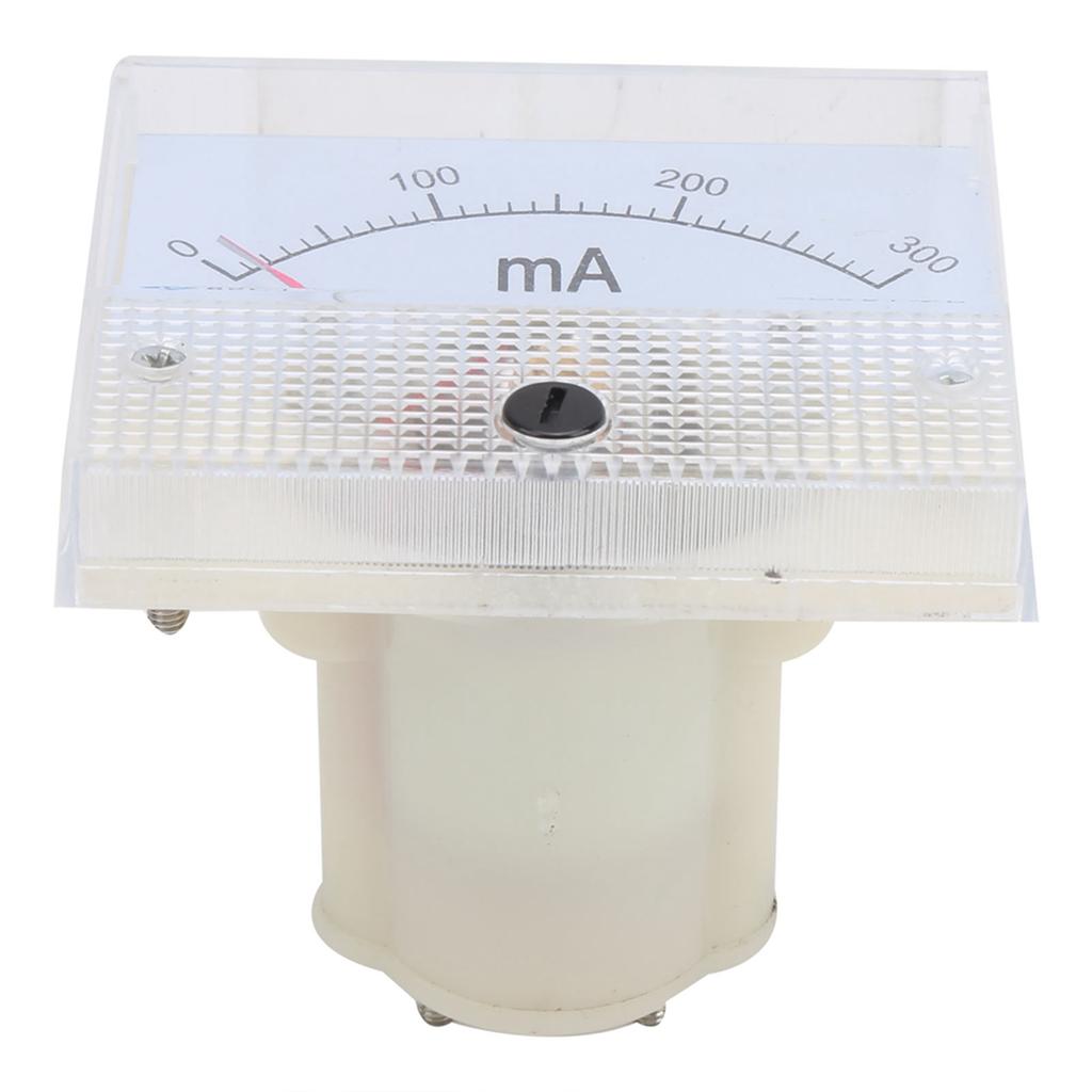 85C1 DC 0 ~ 300MA Wskaźnik Amperomierz Analogowy tester panelu prądu Miernik pomiaru prądu