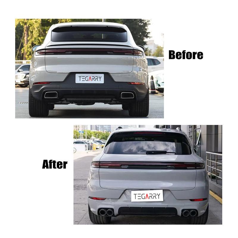 Porsche Cayenne 24-Model 9Y0.2 Turbo Front & Rear Bumper Upgrade Kit - Original Hole Fit