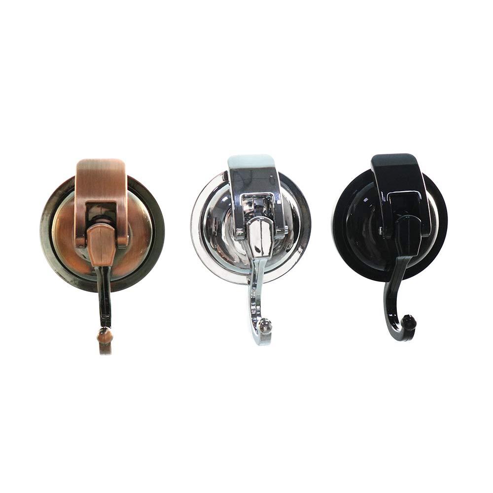 Easy To Install Punching Free Kitchen Hooks Suction Cup Hooks Bathroom Storage Wall Hanger