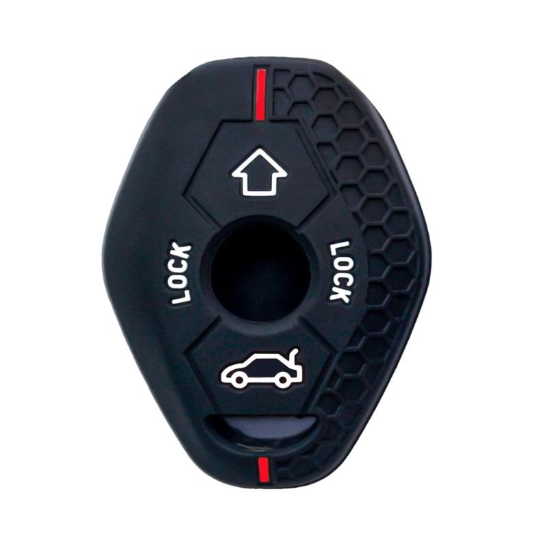 Remote Key Cover Protective Shell Full Protection Key Fob Case Scratchproof Protector Silicone Car Key Case for E46