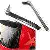 Rear Window Side Spoiler Canard Splitter Trim 2Pcs for Golf 6 Mk6 2009 2013 Plastic Carbon Fiber Look Material