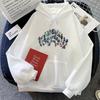 Warframe Hoodie for Autumn Winter Harajuku Kawaii Casual Sweatshirt Cartoon Print Fleece Clothing Sudaderas Cute Comic