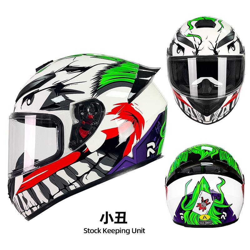 DOT Men and women motorcycle helmets are safe in winter Four Seasons Knights can be equipped with Bluetooth motorcycle helmets