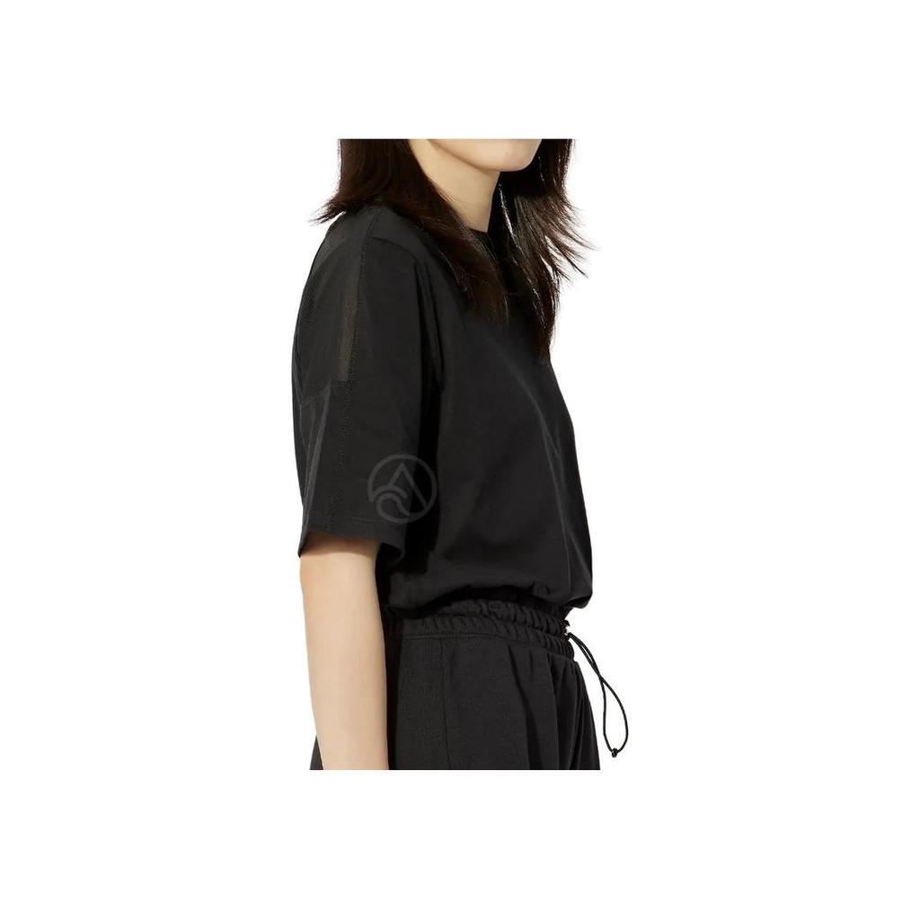 Nike Dri-Fit NSW ADV Tech Pack Crew Neck Spliced Casual Short Sleeve T-Shirt Women Tops Black DD4621-010