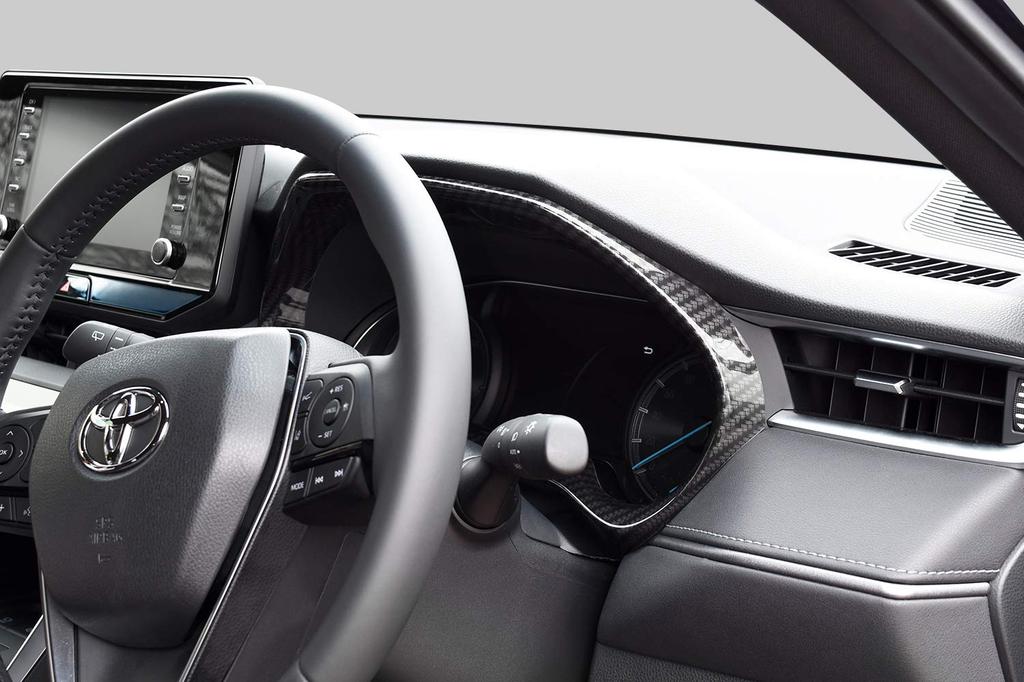 SecondStage Digital Carbon Fiber Meter Panel for Toyota Harrier 80 Series (T521DCB)