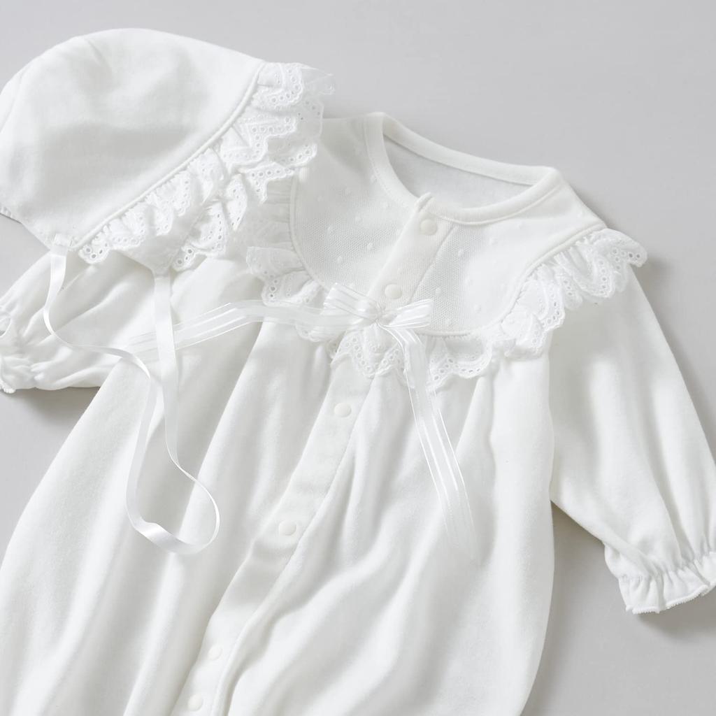 Kufuu Made in Newborn Ceremony Suitable for Girls and Perfect for Shrine Visits and Hospital 3726, Japan, Dress, 2-Piece Set, Boys, Leaves.