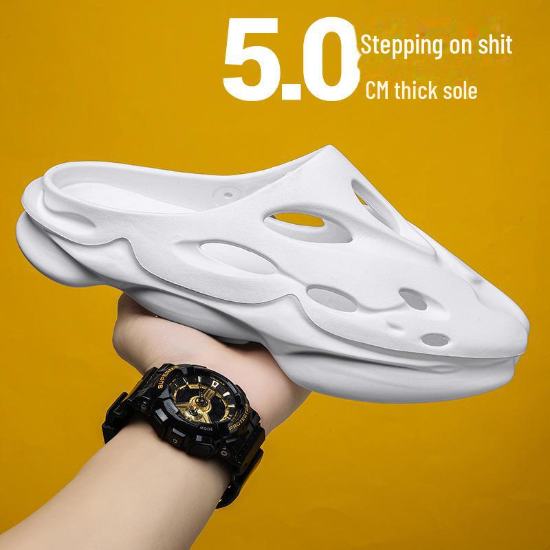 

Crocs унисекс модные шлепанцы: Обувь для активного отдыха и пляжа больших размеров, серия Beast 42/43 белый