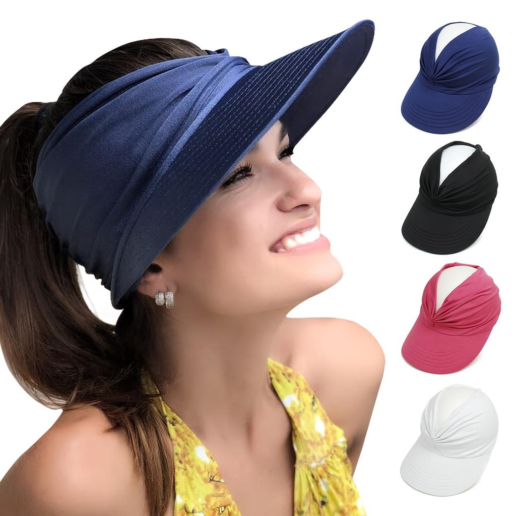 Women'S Wide Brim Sun Hat with Adjustable Drawstring Closure - Lightweight Breathable Summer Beach Hat, for Outdoor,Travel Accessory