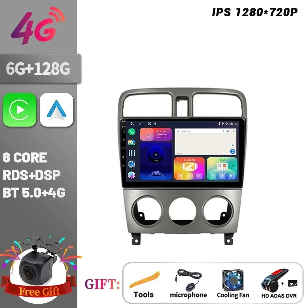 Android 14 For Subaru Forester SG 2002 - 2008 Car Radio Multimedia Navigation 4G GPS Wireless Carplay Stereo Head Unit Screen