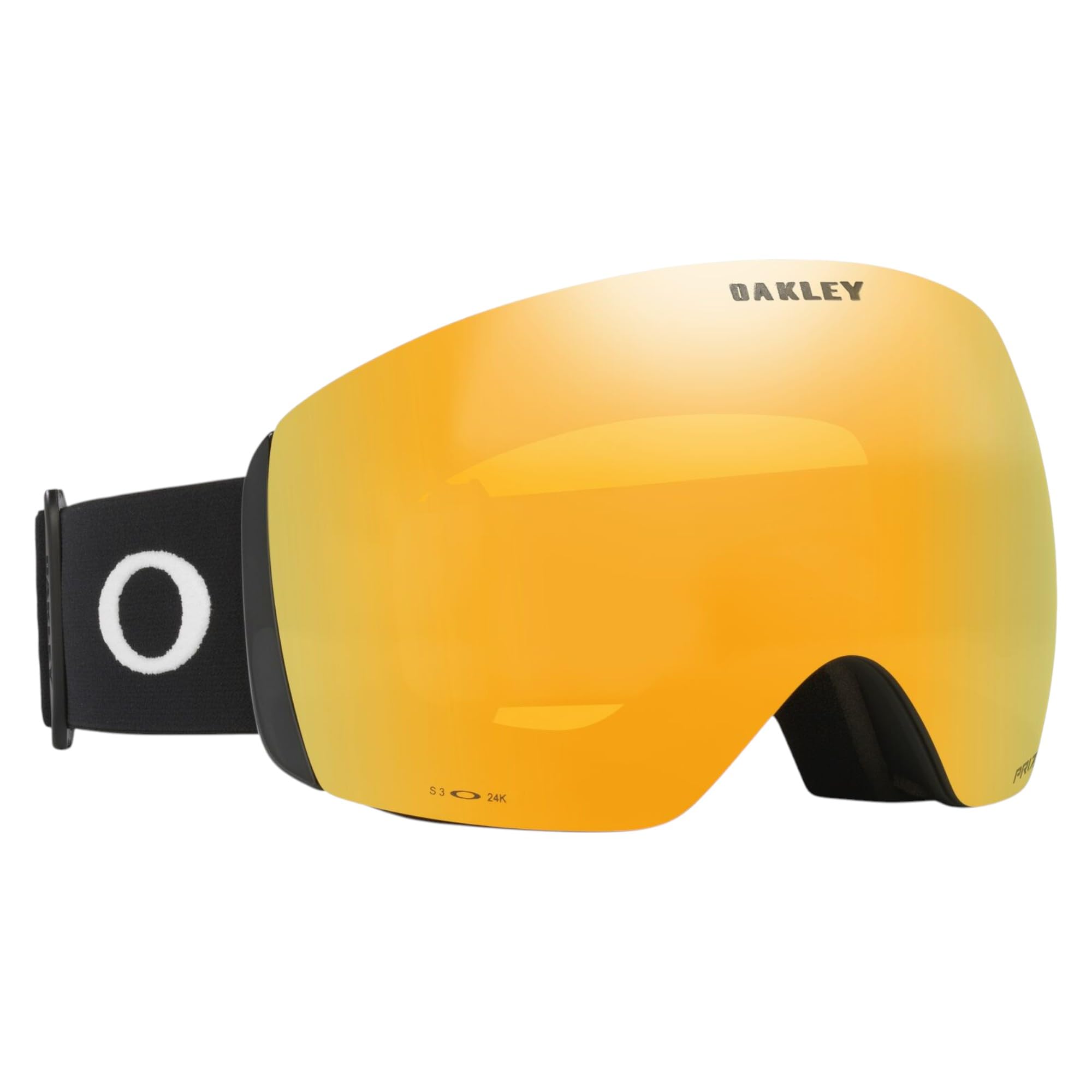 

Oakley Sunglasses One Size Oakley Flight Deck L Snow Goggles for Unisex Adults 7050F5 Matte 24K Iridium Frameless (Oakley) Black/Prizm чёрный