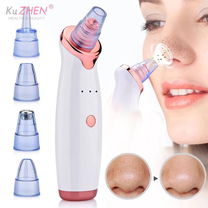 Multi-functional Cleaning Blackhead Remover Pore Acne Pimple Removal Face T Zone Nose Cleaner Vacuum Suction Facial Beauty Devi