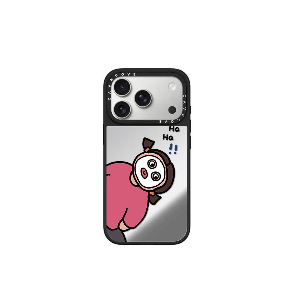 

Prank Mask Girl MagSafe Magnetic Phone Case for Apple 12/14/17 Pro Max - Cute and Fun Design iPhone 17 Pro