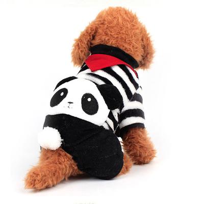 Pet Clothing Transformation Outfit Coral Fleece Autumn and Winter Four Legged Dog Clothing Small Clothing Large Dog Pet Clothing