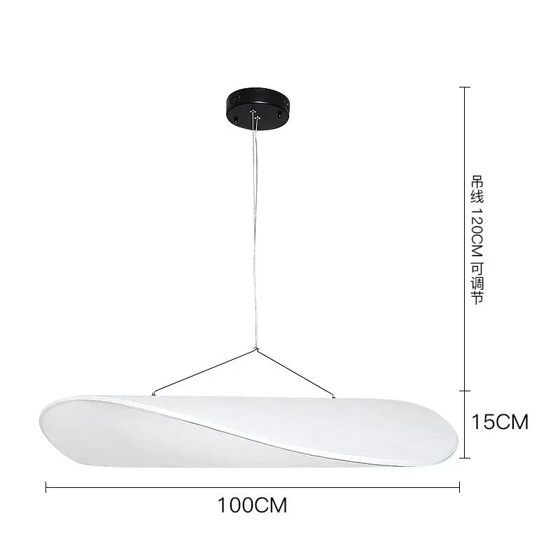 Nordic  Handmade Silk Led Chandelier Living Dining Room Bar Home Decor Bedroom Pendant Lights Loft Hanging Lamp Fixture