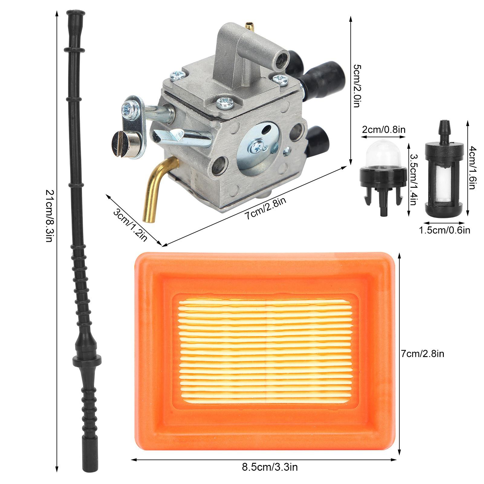 

Комплект топливной трубки воздушного фильтра карбюратора для газонокосилки STIHL FS400 FS450 FS480