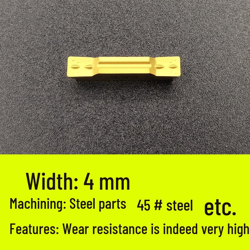 CNC Nut- und Abstechklingen: Edelstahl mggn/mgmn300/400 Einsätze