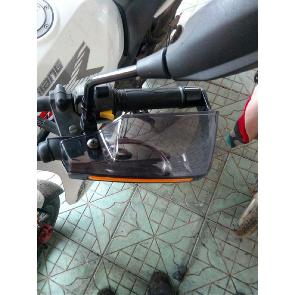 7/8" Концевики руля мотоцикла Дымчатый Щетка Рукоятка Защита Рук Для Honda