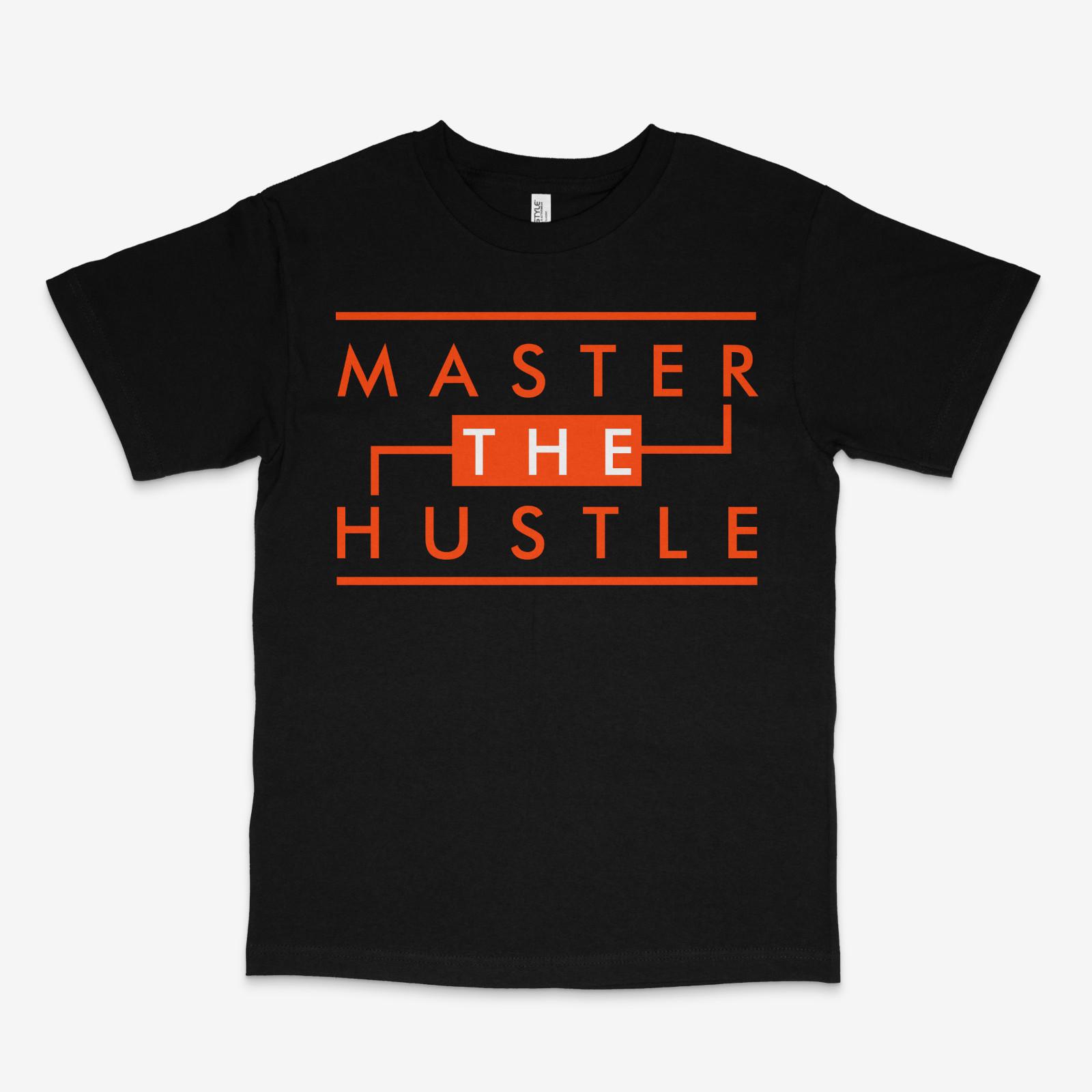 Master the Hustle Black Tee S