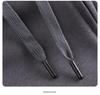 Stylish Grey-White Cardigan Hoodie for Men & Women - Cotton, Loose Fit, Hooded, Perfect for Autumn/Winter Casual Wear