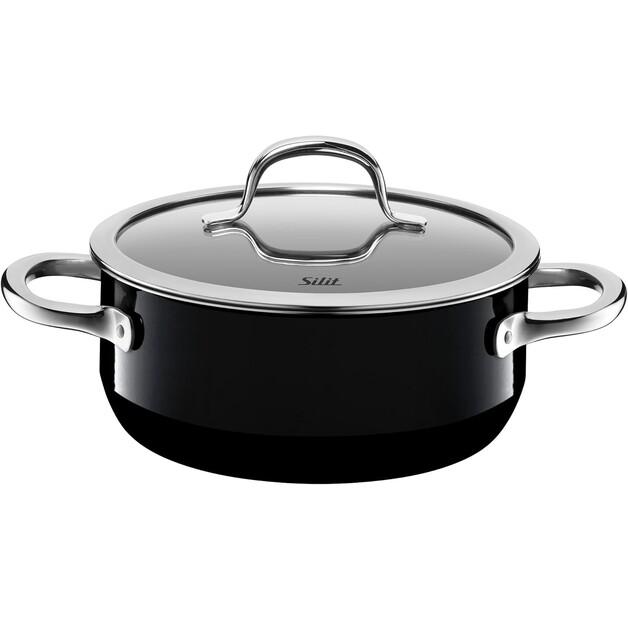 

Сковорода WMF Silit Passion 20см черная 2,4л (21.0129.7116)