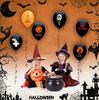 Zestaw Na Halloween  Balony Baner Kurtyna  1 Kpl.