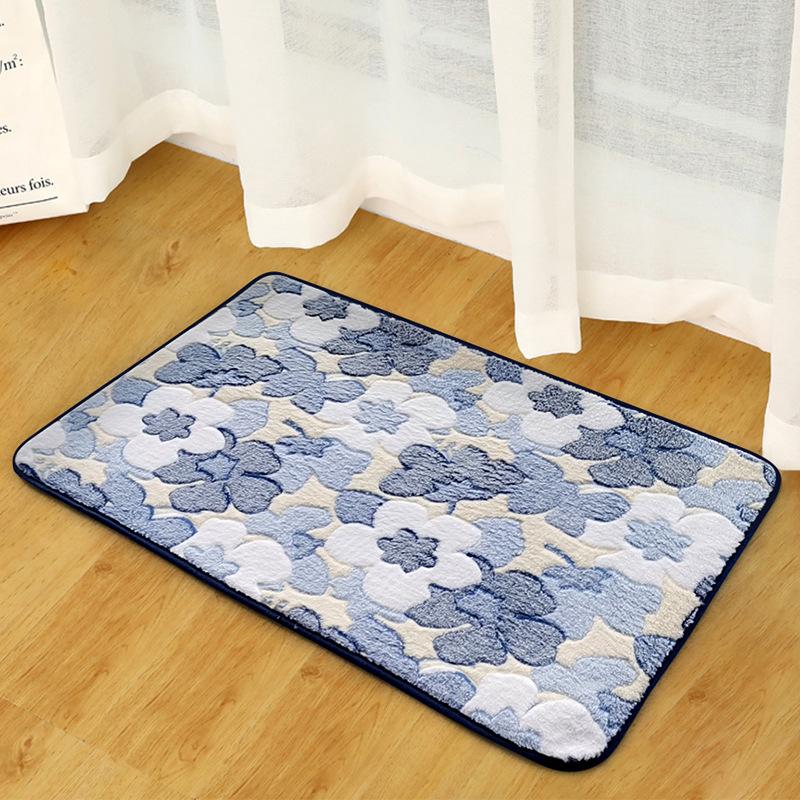 Bedroom Floor Mat Door Mat Kitchen Foyer Entrance Absorbent Carpet Bathroom Bathroom Non-Slip Foot Mat