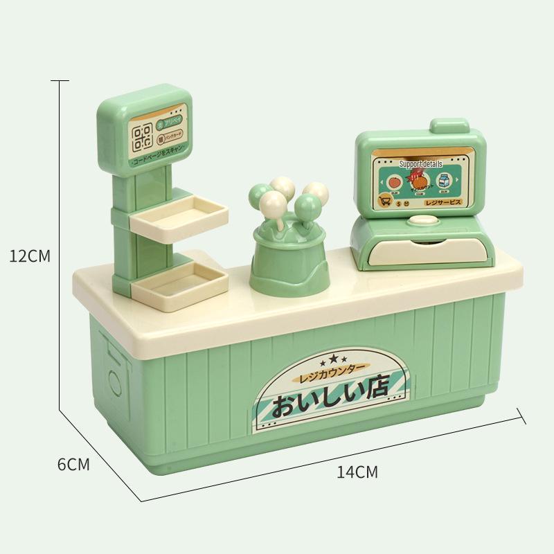 

Мини Игровой Набор Кассового Аппарата Супермаркета с Игрушечными Закусками и Стойкой для Леденцов